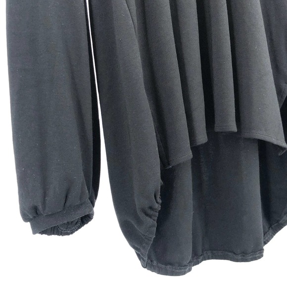 Cabi Women's Black Elastic V-Neck Tunic Blouse XS - Picture 6 of 7